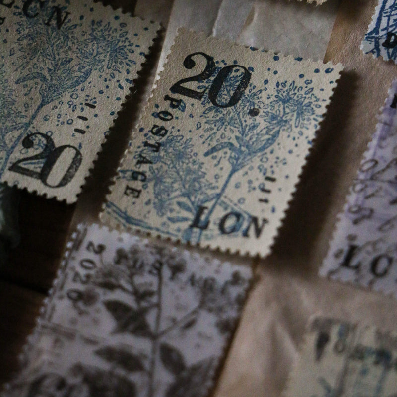 LCN Rubber Stamp Set - Dried Flowers