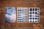 LCN Print-On Stickers - Cosmos / Moon Phases / Stardust