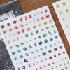 LCN Print-On Stickers - Cosmos / Moon Phases / Stardust
