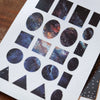 LCN Print-On Stickers - Cosmos / Moon Phases / Stardust