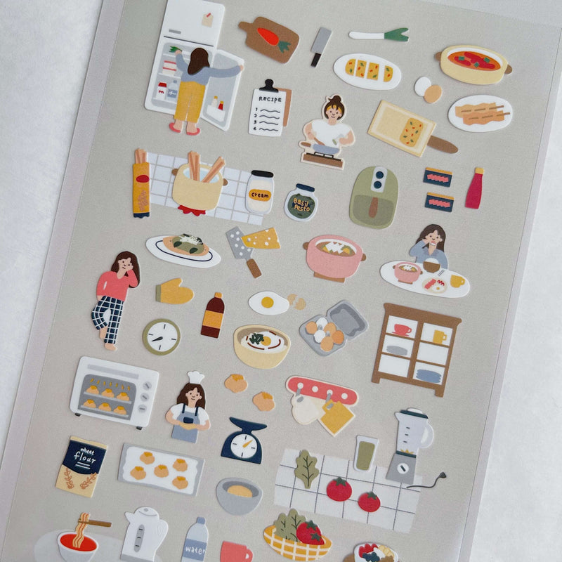 Suatelier Sticker - Vlog cooking