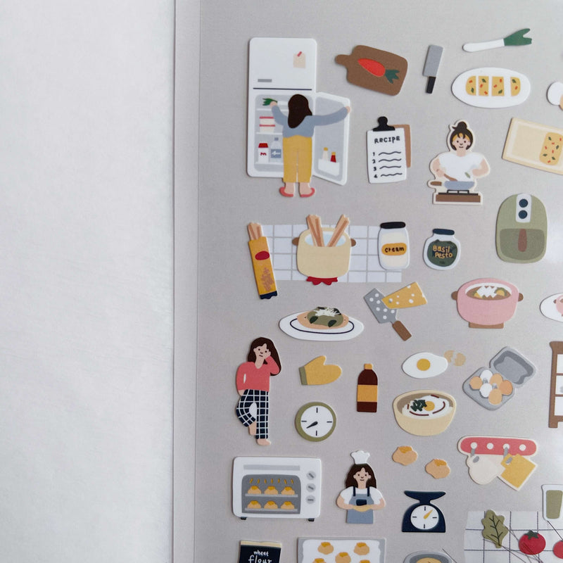 Suatelier Sticker - Vlog cooking
