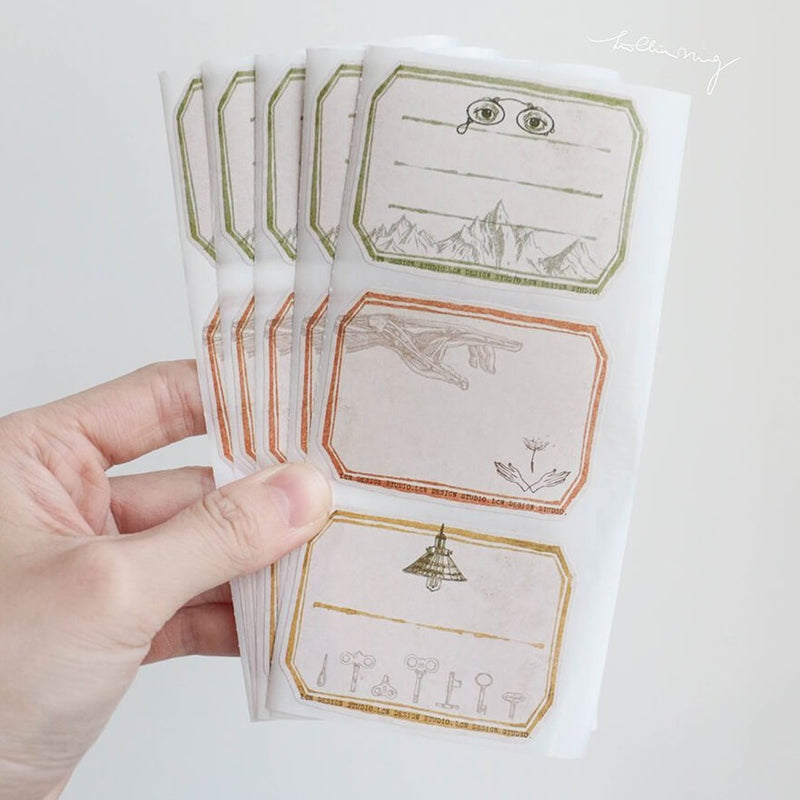 LCN Label Sticker Set