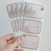 LCN Label Sticker Set