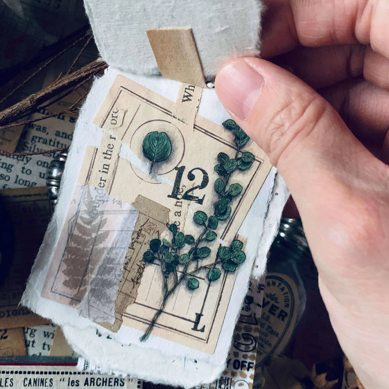 LCN Print-On Stickers - Dried Flowers