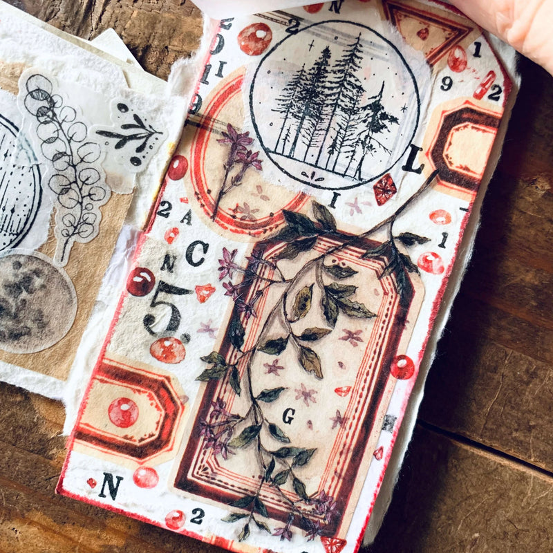 LCN Print-On Stickers - Cosmos / Moon Phases / Stardust