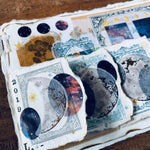 LCN Print-On Stickers - Cosmos / Moon Phases / Stardust
