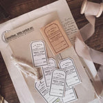 A Vintage Tag Rubber Stamp