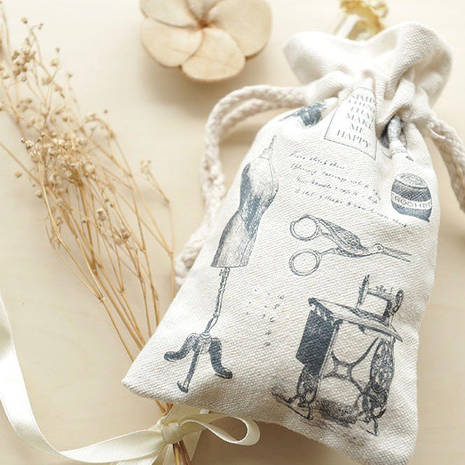 MU Printing Sticker with Drawstring Pouch Set