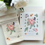 MU Printing Sticker with Drawstring Pouch Set