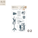 MU Printing Sticker with Drawstring Pouch Set