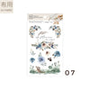 MU Printing Sticker with Drawstring Pouch Set