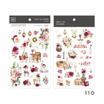 MU Print-On Sticker - Watercolour Illustration Series II