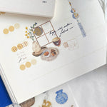 Seal Script Acrylic Rubber Stamp - Four Seasons (Yin/S size)