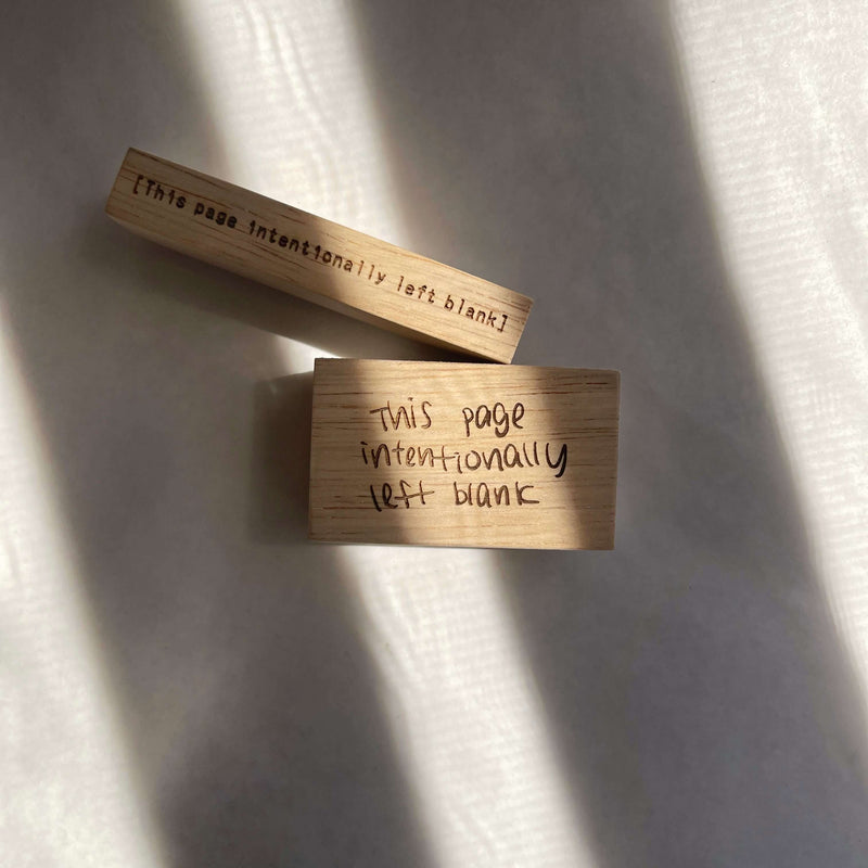 SOMe Phrase Rubber Stamp - This page intentionally left blank