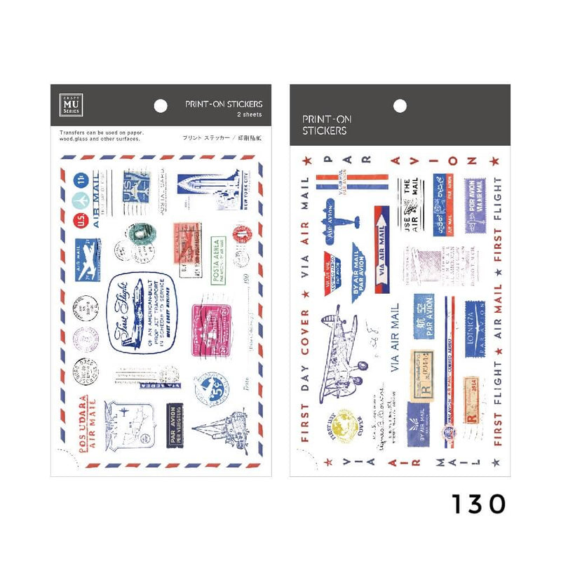MU Print-On Sticker - Vintage Series II