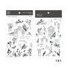 MU Print-On Sticker - Watercolour Illustration Series II