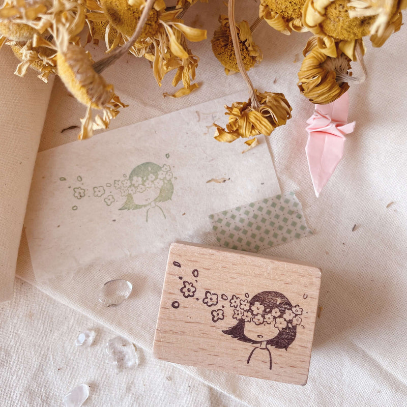 msbulat Rubber Stamp - I See Flowers