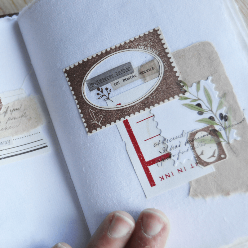 Jesslynnpadilla Rubber Stamp -  Be Yourself Postal Stamp