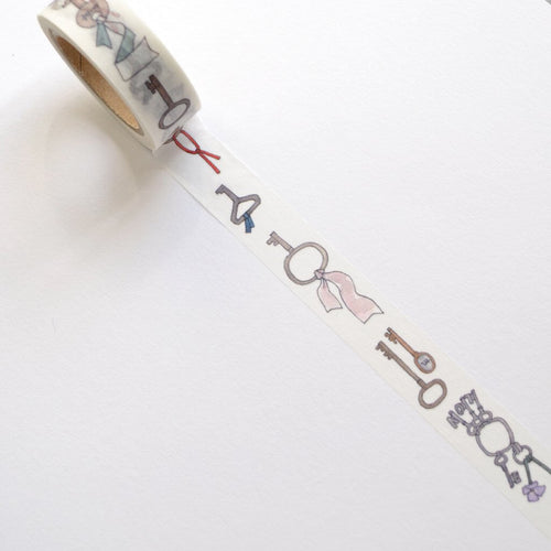 monokoto store x Yuko Kajikawa Washi Tape - Keys