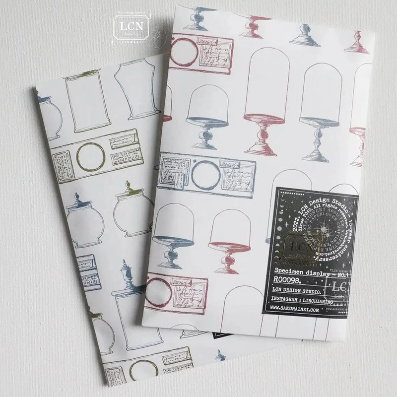 LCN Mounted Rubber Stamp - Specimen Display