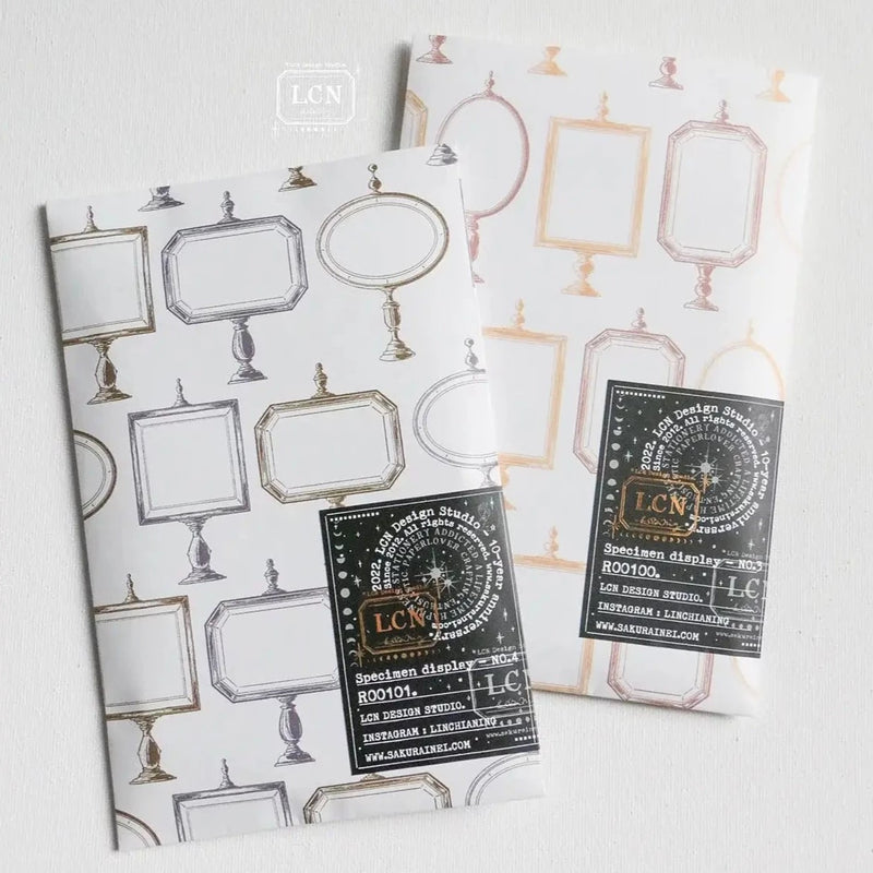 LCN Mounted Rubber Stamp - Specimen Display