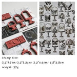 LCN Mounted Rubber Stamp - Specimen Display