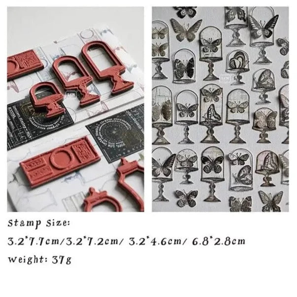 LCN Mounted Rubber Stamp - Specimen Display