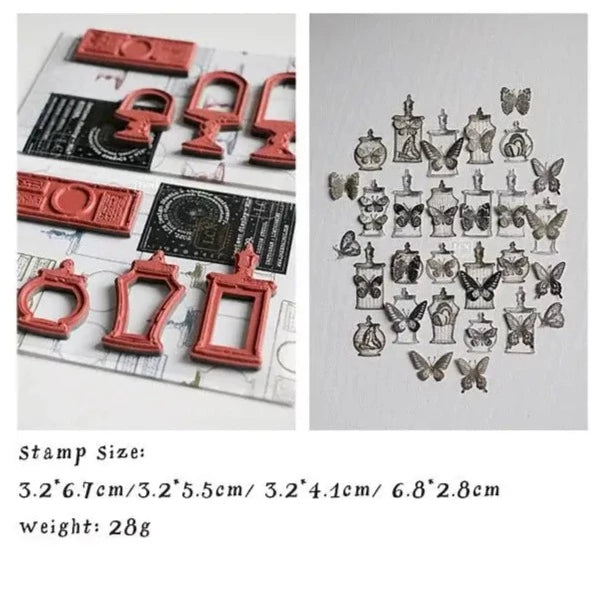 LCN Mounted Rubber Stamp - Specimen Display