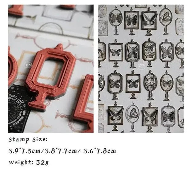 LCN Mounted Rubber Stamp - Specimen Display