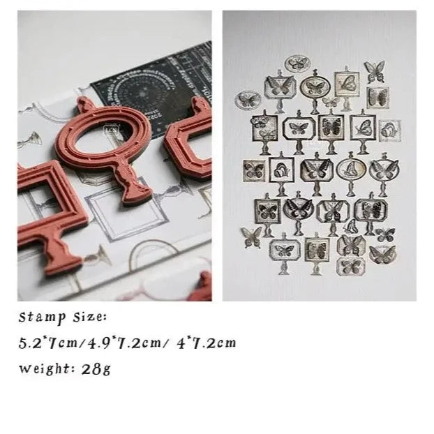 LCN Mounted Rubber Stamp - Specimen Display