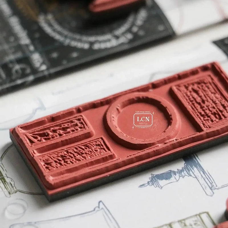 LCN Mounted Rubber Stamp - Specimen Display