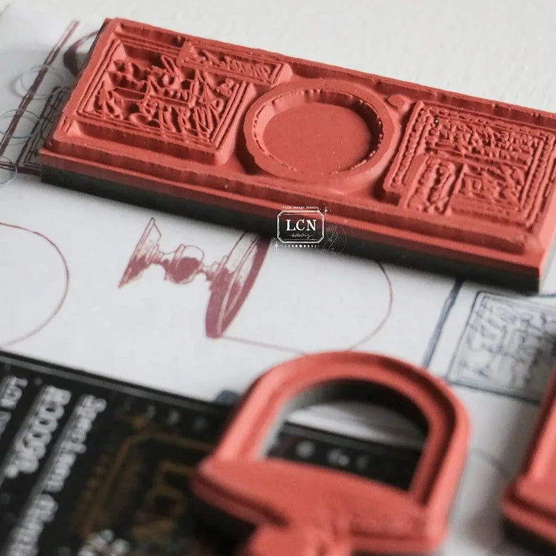 LCN Mounted Rubber Stamp - Specimen Display