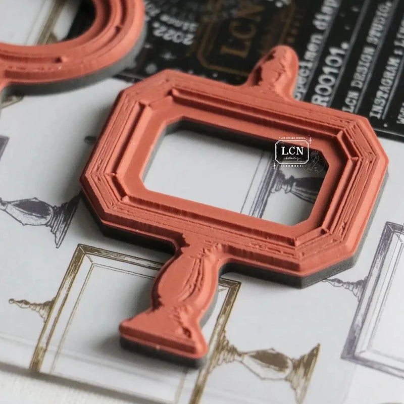 LCN Mounted Rubber Stamp - Specimen Display