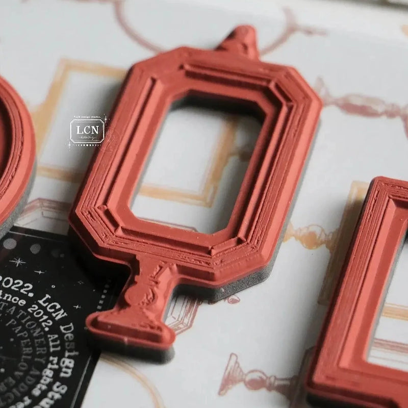 LCN Mounted Rubber Stamp - Specimen Display