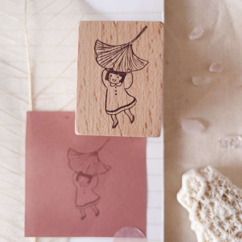 msbulat Rubber Stamp - Leaf it to me