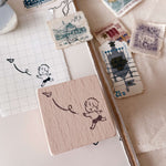msbulat Rubber Stamp - Let's go!