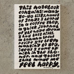 MD Notebook 15th Anniversary Artist Collaboration - A6 Blank