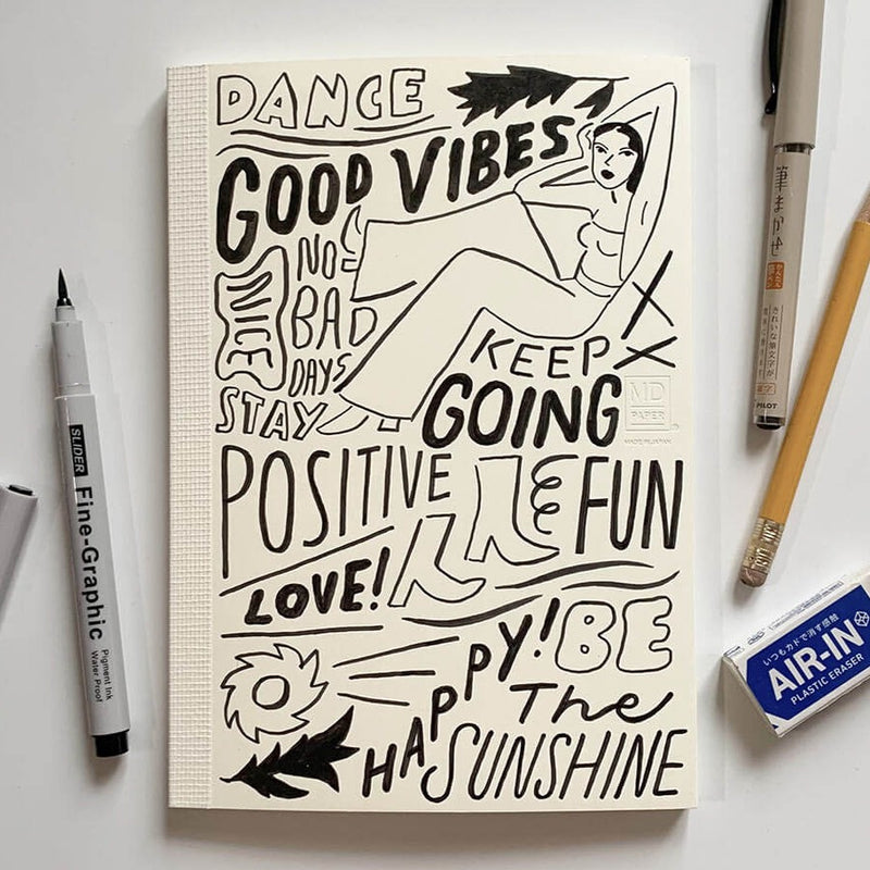 MD Notebook 15th Anniversary Artist Collaboration - A6 Blank