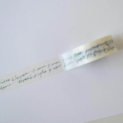 monokoto store x hase Washi Tape - Numbers