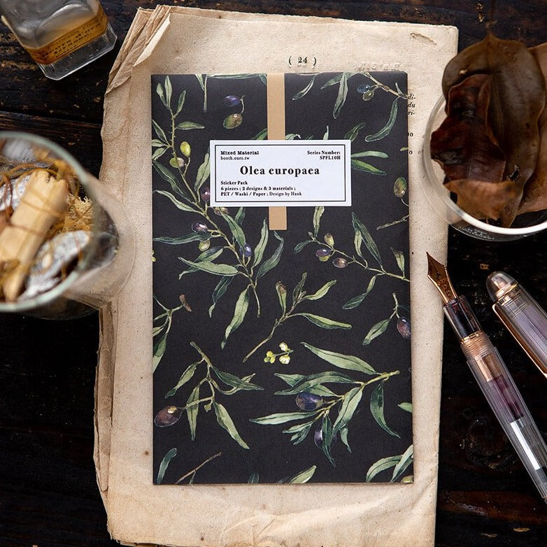 OURS Sticker Pack - Olea europaea (Olive)