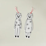 Classiky x Sennotoko Letterpress Bookmark Set