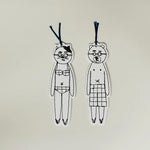 Classiky x Sennotoko Letterpress Bookmark Set