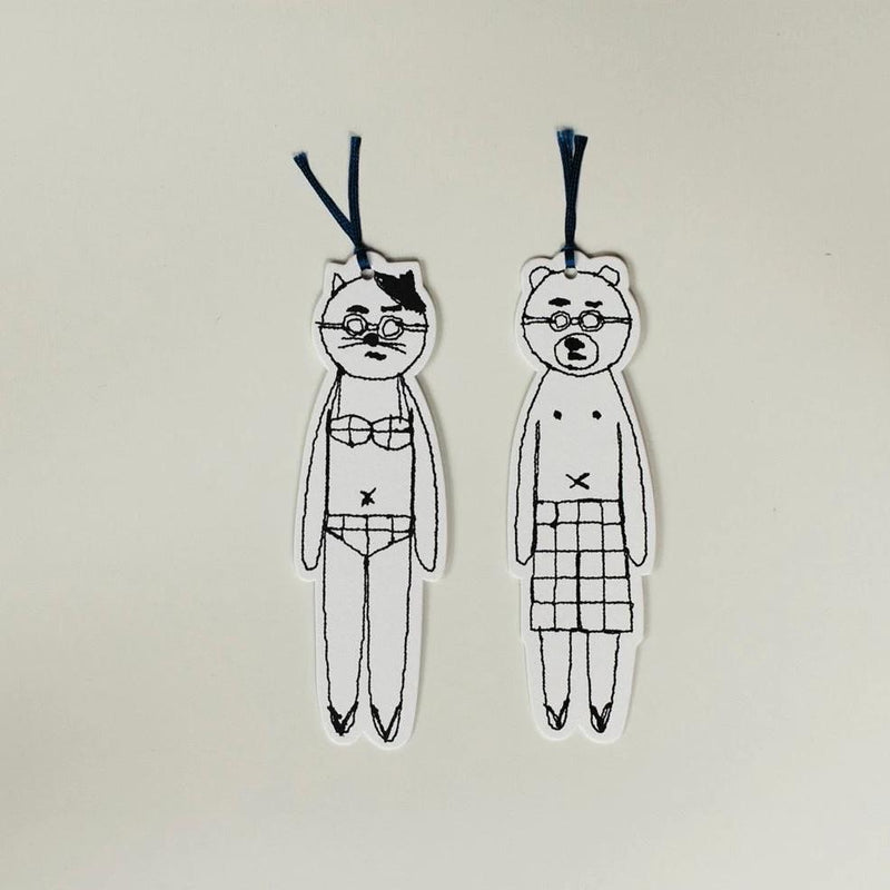 Classiky x Sennotoko Letterpress Bookmark Set
