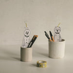 Classiky x Sennotoko Letterpress Bookmark Set