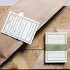 Classiky Letterpress Memo Cards