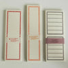 Classiky Letterpress Memo Cards