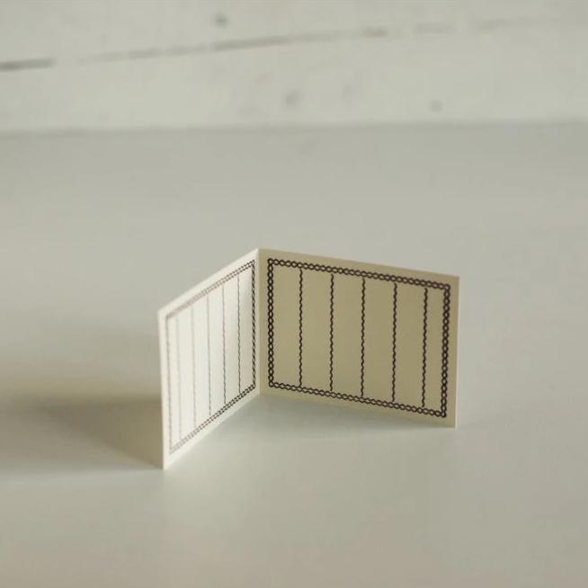 Classiky Letterpress Memo Cards