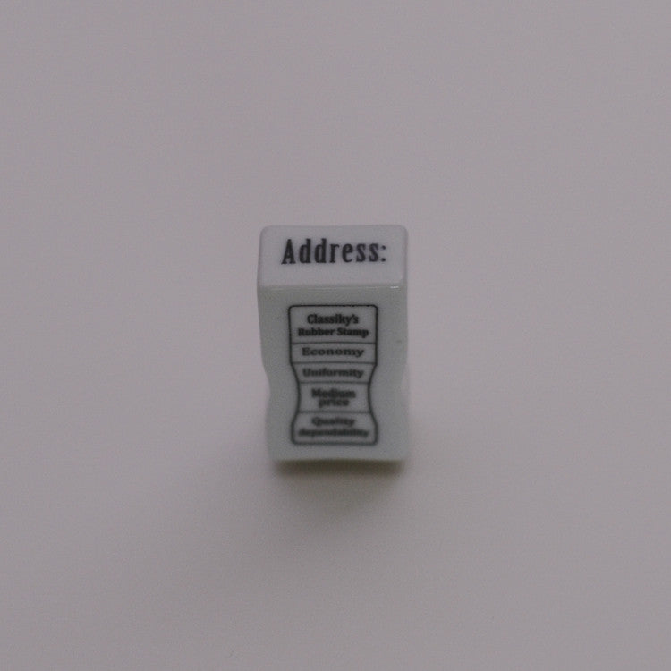 Classiky Office Use Porcelain Stamp