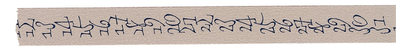 Classiky Daily Washi Tape